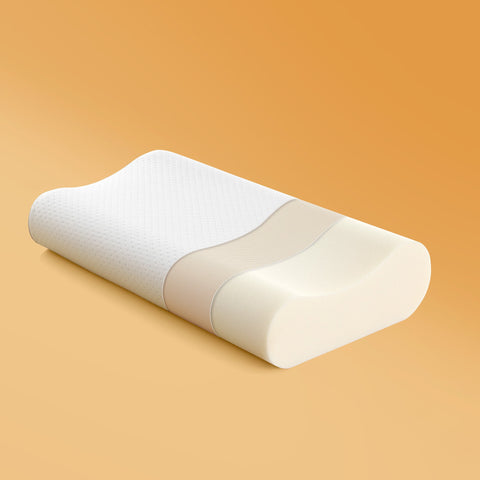 Sonive Memory Foam Kissen, Nackenstützkissen Kissenbezug, Contour Kopfkissen Schlafkissen Kissen Körperkissen