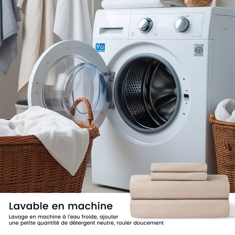 Sonive Housse de Couette, Carreau x Bleu Marine, Couette 4 Saison 100% Couette en Microfibre