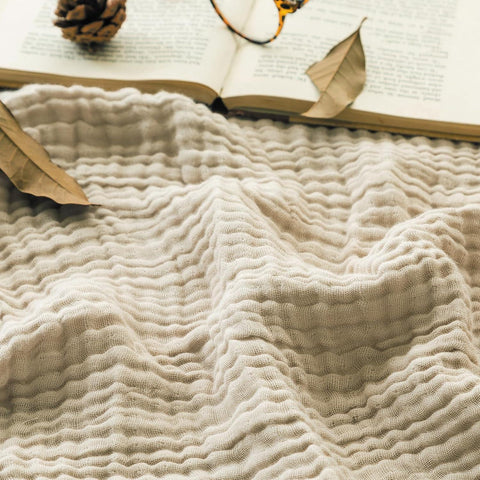 UK VC-IA0 100% Cotton Muslin Blanket