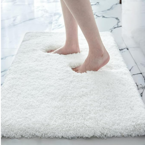 UK VC-S2 Soild Fluffy Bath Rug