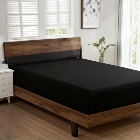 UK VC-B5 Polyester Cotton Fitted Sheet