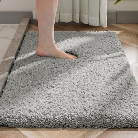 UK VC-S2 Soild Fluffy Bath Rug