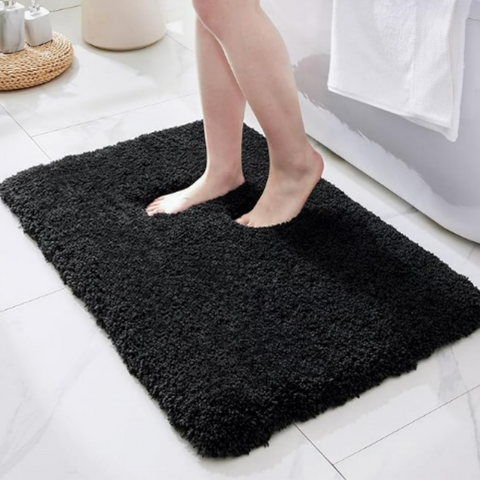UK VC-S2 Soild Fluffy Bath Rug